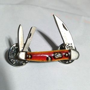 RARE! Case XX Enamel Pin For Hat Or Clothing Wear Collectible Like New